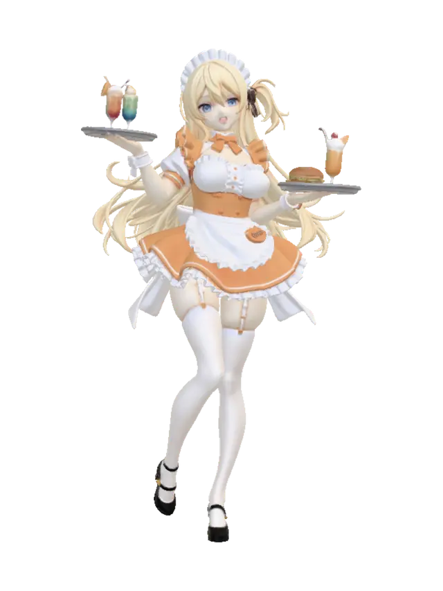 3D model for Orange Maid Serving Delights
