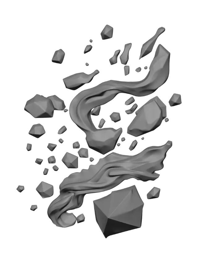 3D model for Prismatic Ribbon