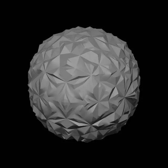 3D model for Faceted Sphere