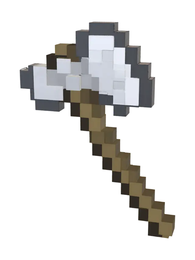 3D model for Stone Pickaxe