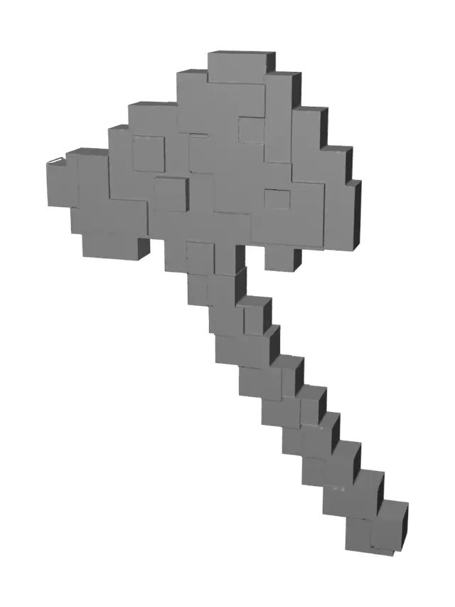 3D model for Stone Pickaxe