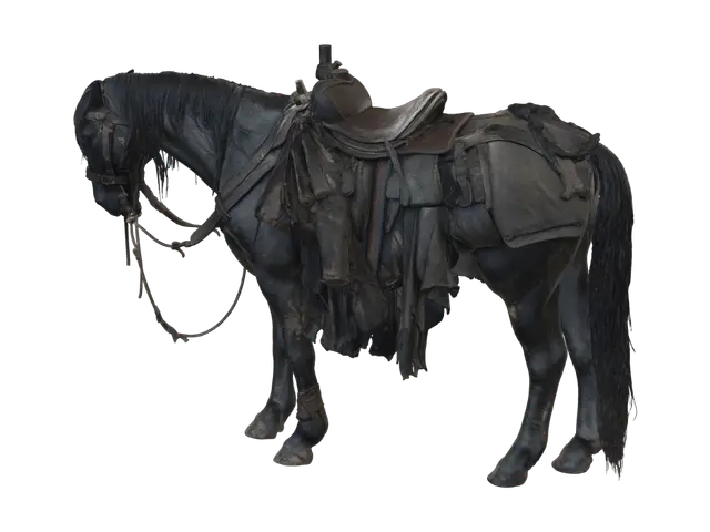 3D model for Tattered Warhorse