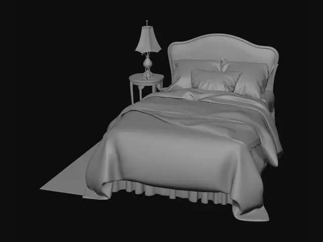 3D model for Mint Serenity Bedroom