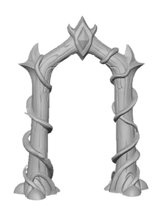3D model for Mystic Portal