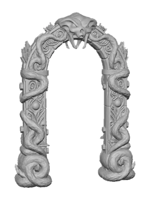3D model for Serpent Gateway