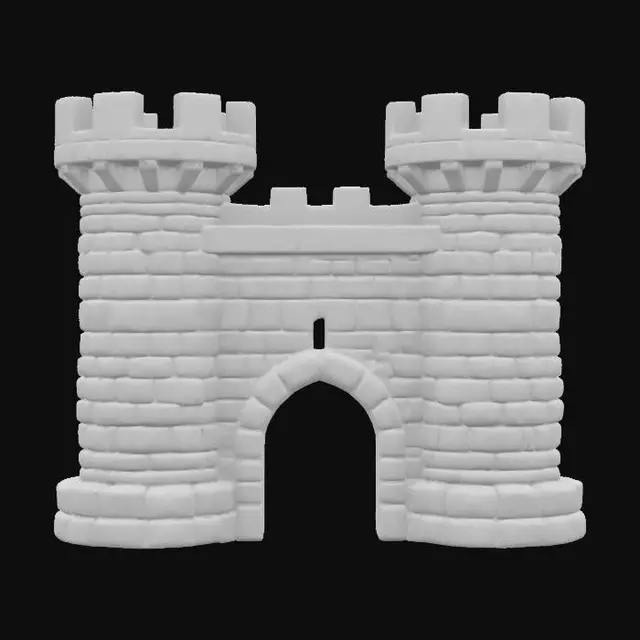 3D model for Fortress Keep