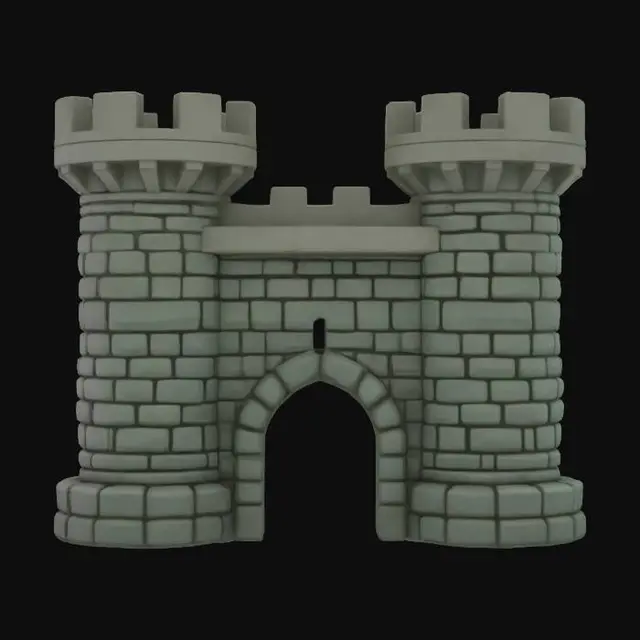 3D model for Fortress Keep