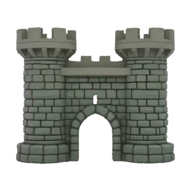 3D model for Fortress Keep
