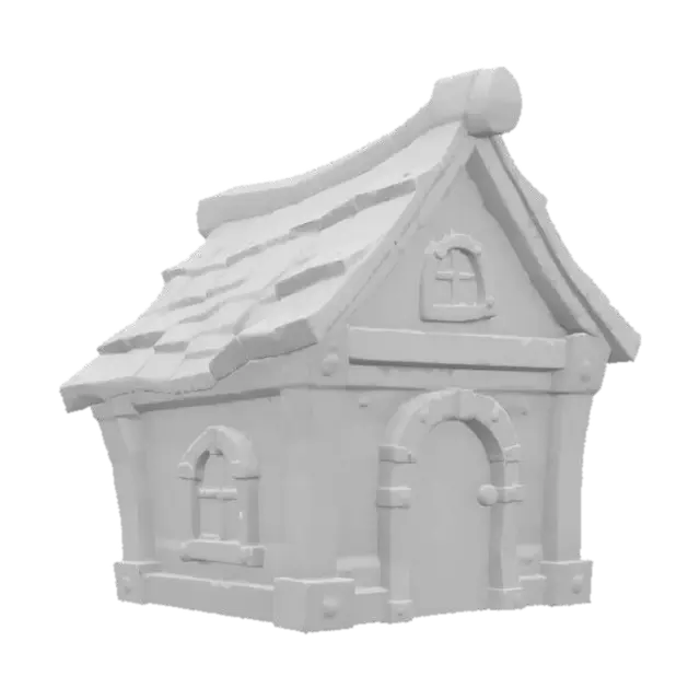 3D model for Whimsical Cottage
