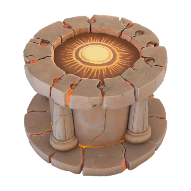 3D model for Ancient Energy Altar