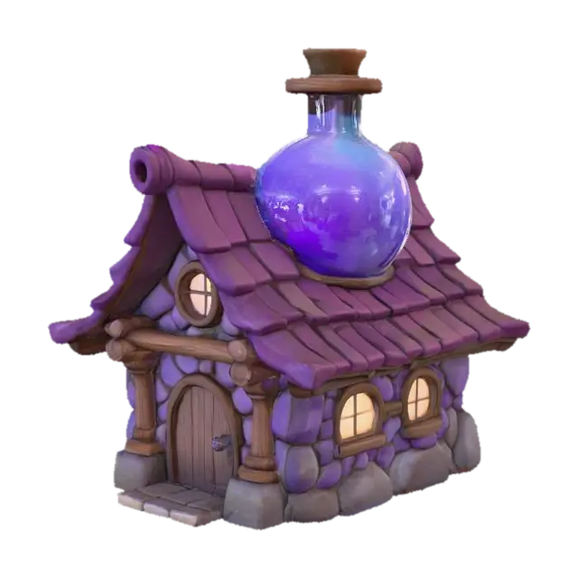 3D model for Magic Potion House
