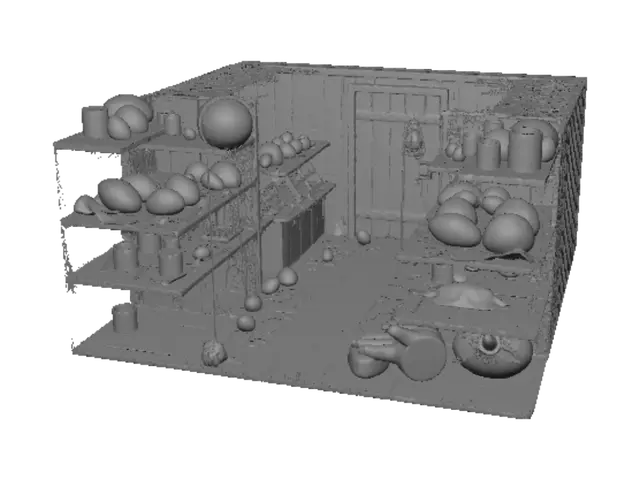 3D model for Haunted Egg Emporium