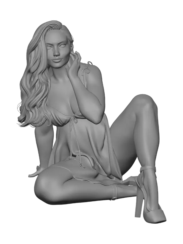 3D model for Lavender Lingerie by the Window