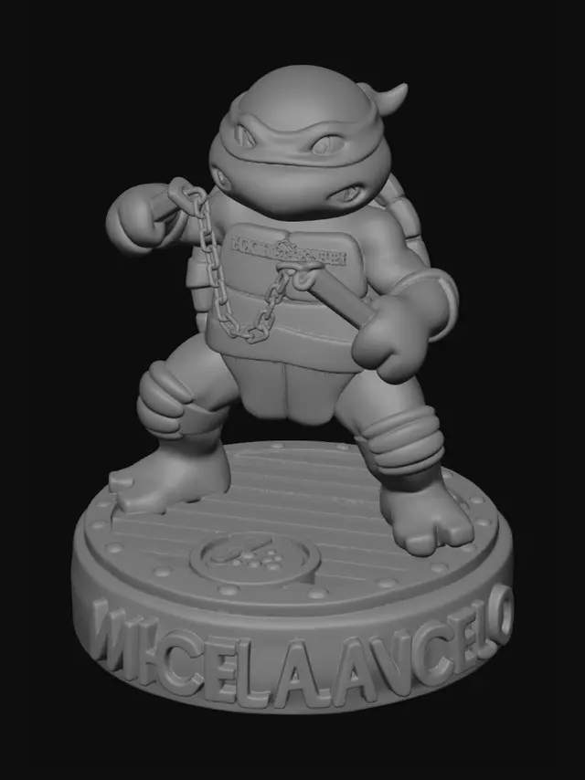 3D model for Michelangelo on the Grate