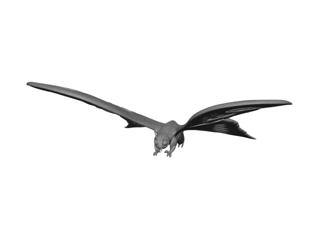3D model for Weathered Mothra Leo