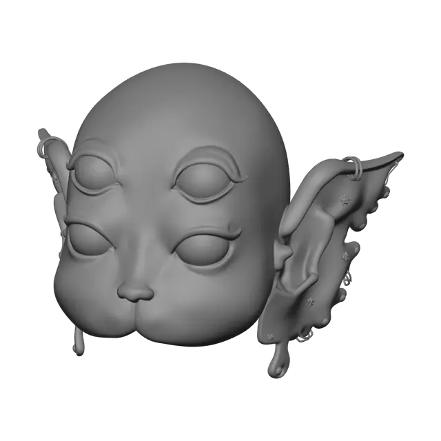 3D model for Realistic Melanie Martinez Mask