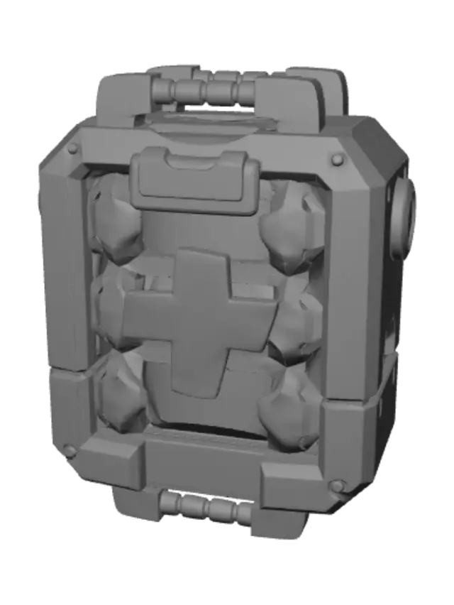 3D model for Med Kit Capsule