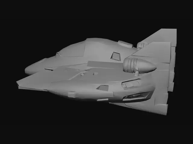 3D model for 生成一艘宇宙飞船