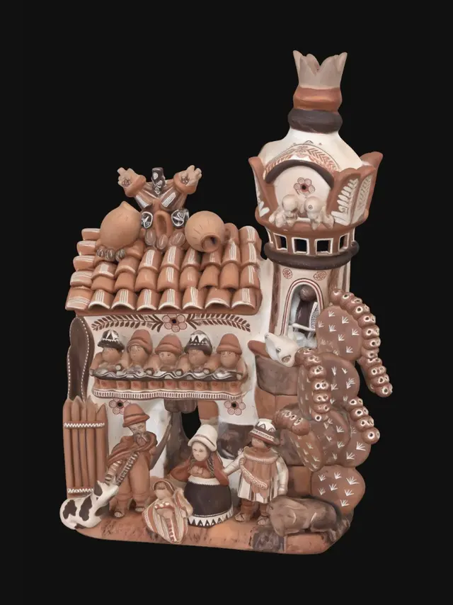 3D model for Terracotta Village Tableau