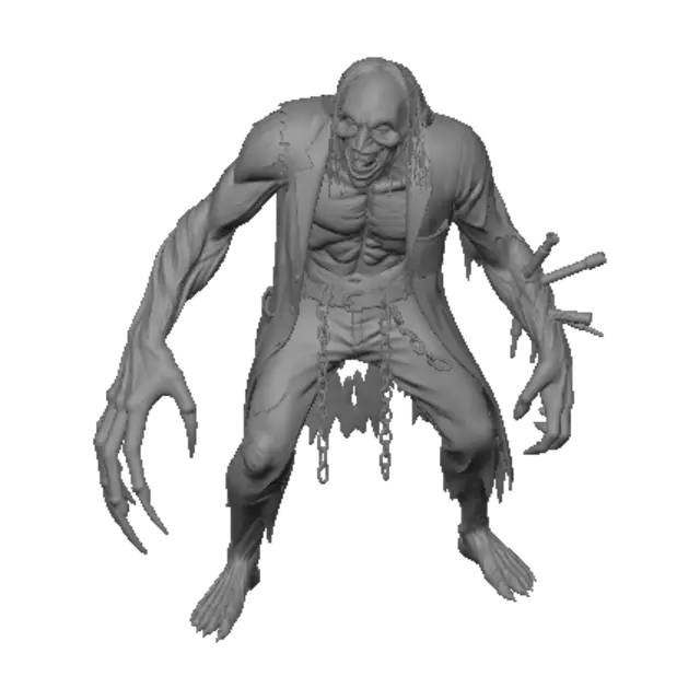 3D model for Chainbound Wretch
