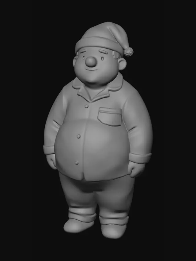 3D model for Starry Pajama Boy