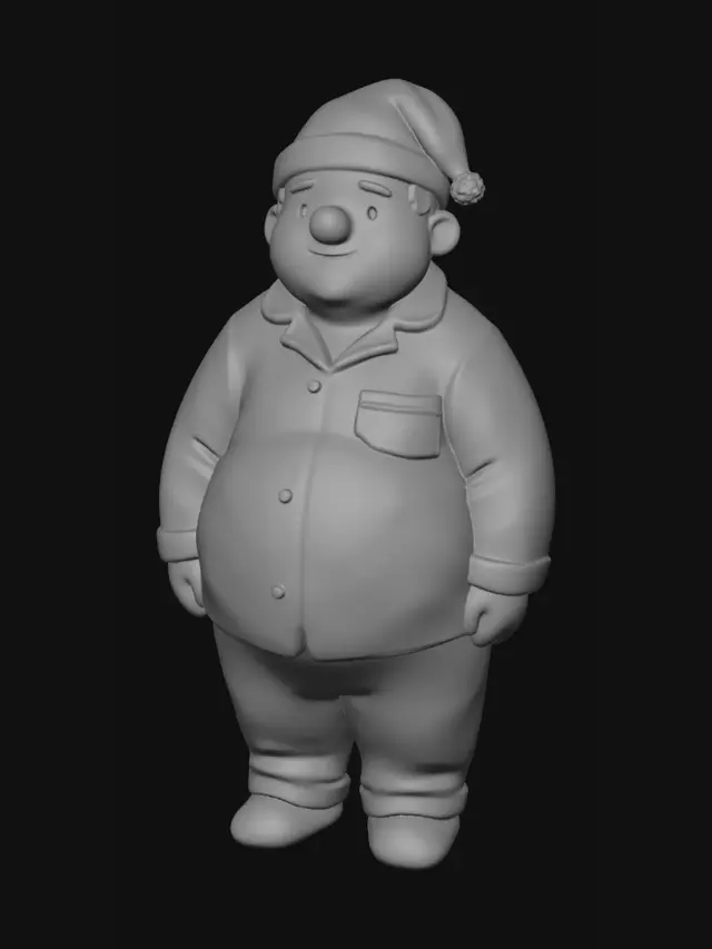 3D model for Starry Pajama Boy
