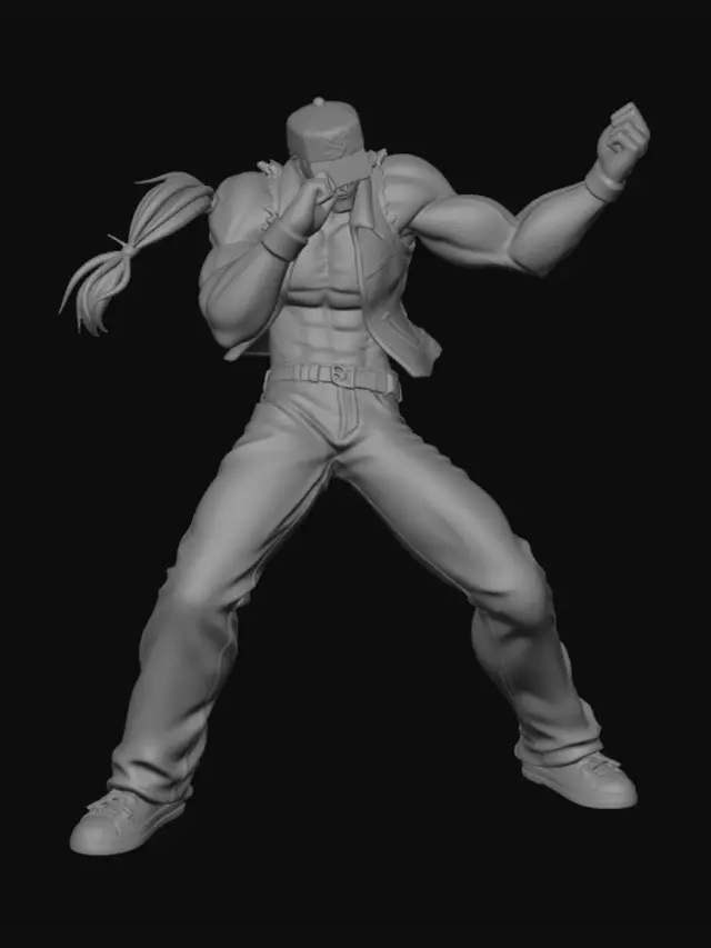 3D model for Terry Bogard