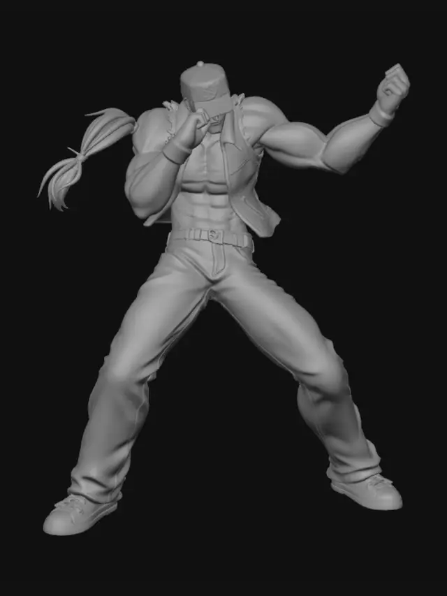 3D model for Terry Bogard