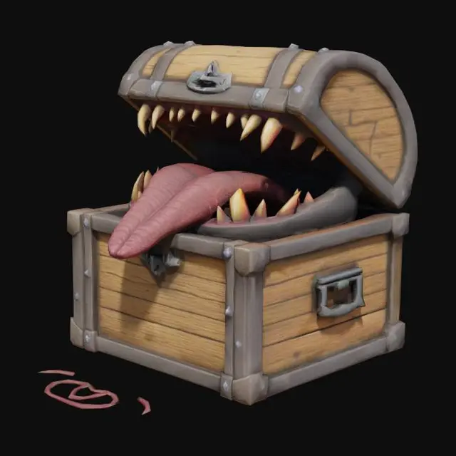 3D model for the dnd mimic