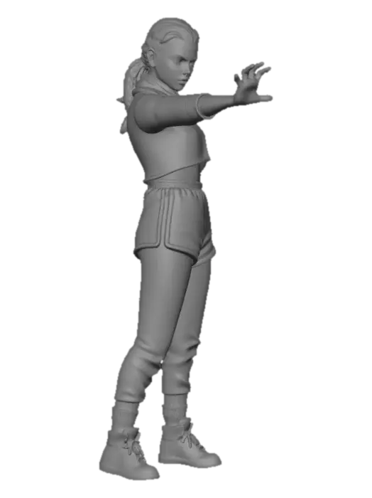 3D model for Eleven's Telekinetic Stance