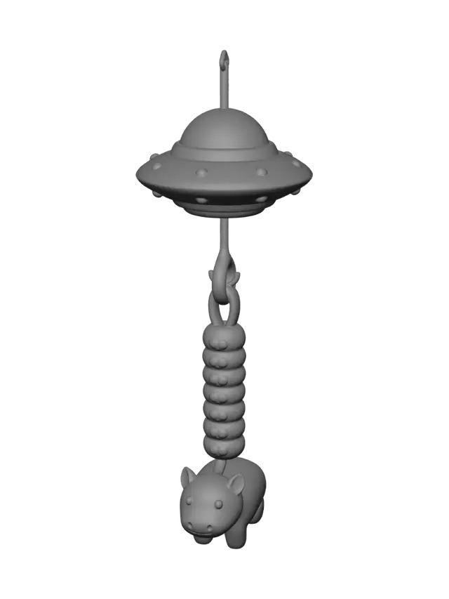 3D model for Cosmic Hippo Mobile