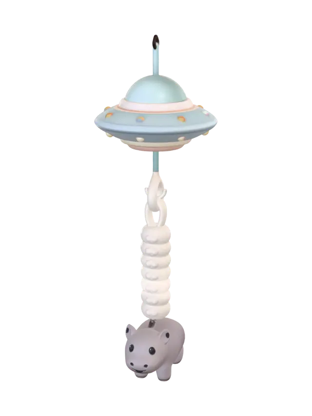 3D model for Cosmic Hippo Mobile