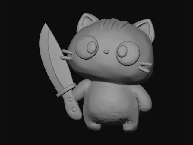 3D model for Midnight Saber