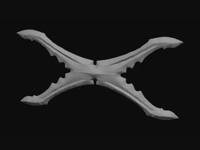 3D model for Azurecrest Greatsword