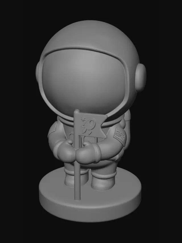 3D model for Tiny Astronaut