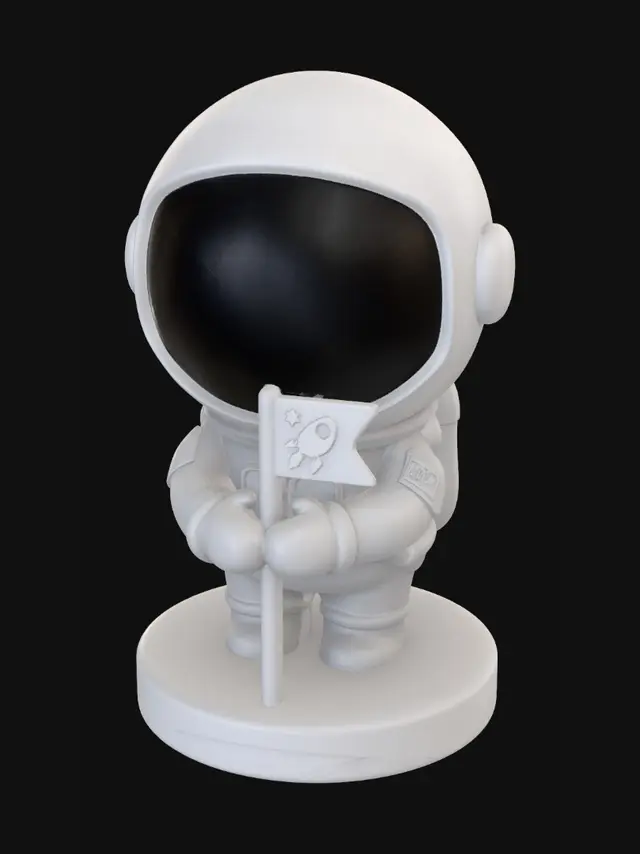3D model for Tiny Astronaut