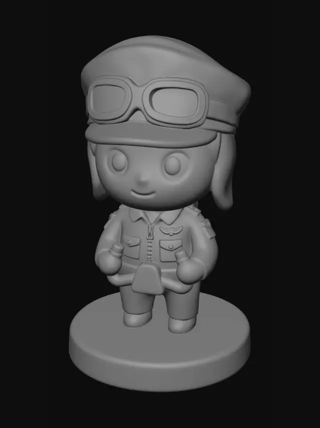 3D model for Little Aviator