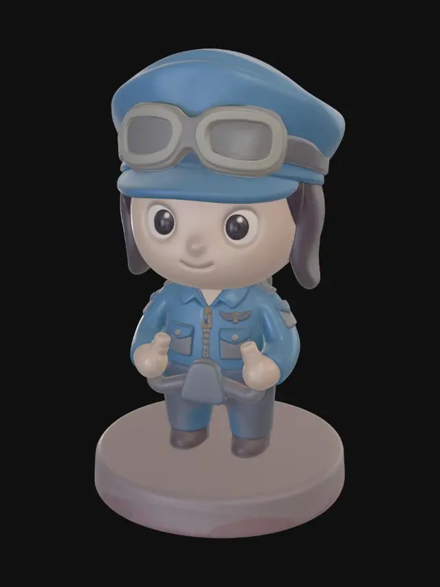 3D model for Little Aviator