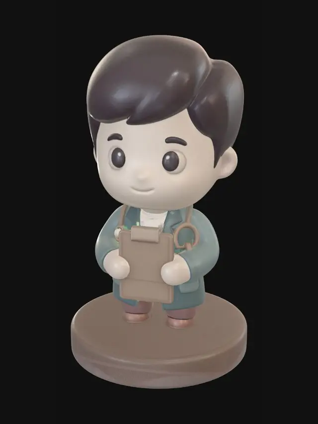 3D model for Clipboard Kid