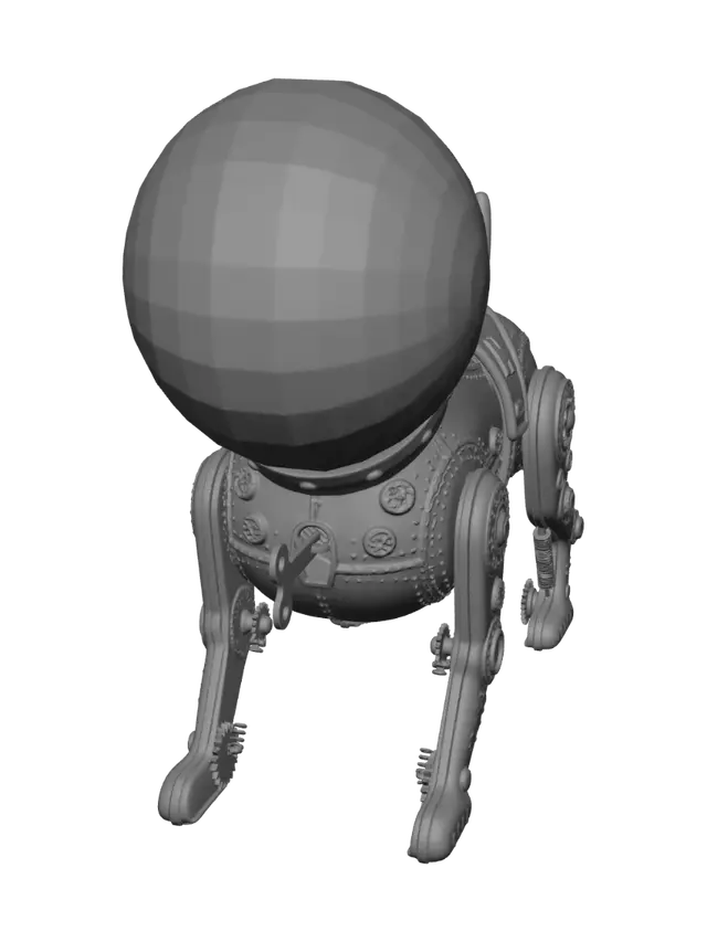 3D model for Cosmic Canine