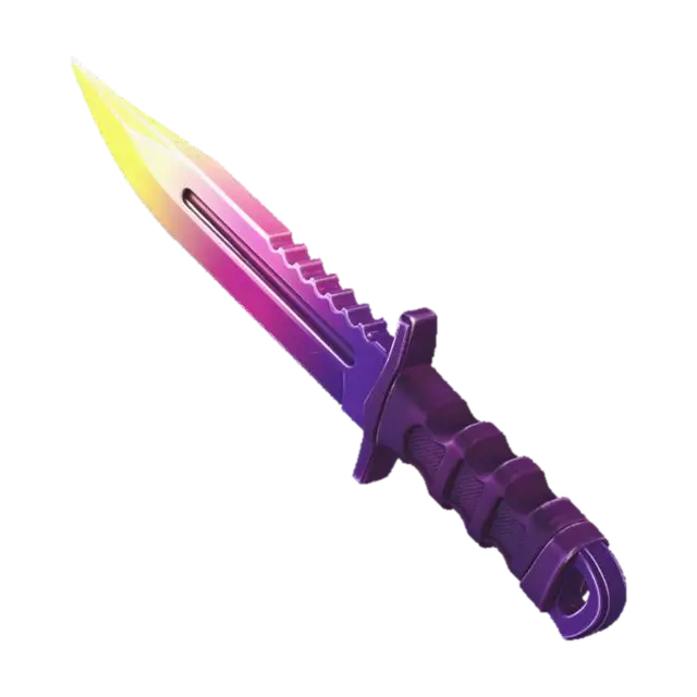 knife - Hilt 3D model, vytvořený pomocí AI