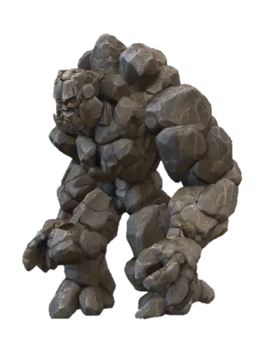 3D model for Stone Guardian