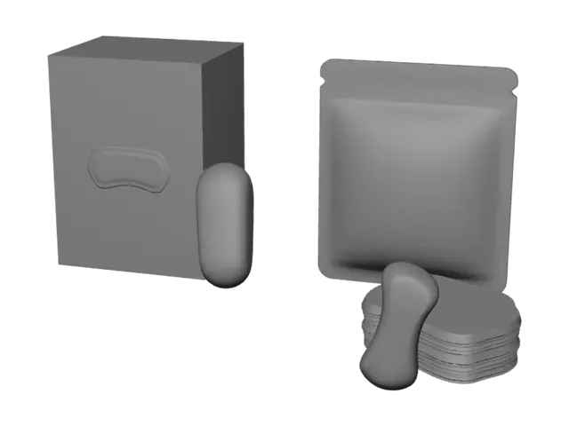 3D model for Mouth Tape and Nasal Strips Duo