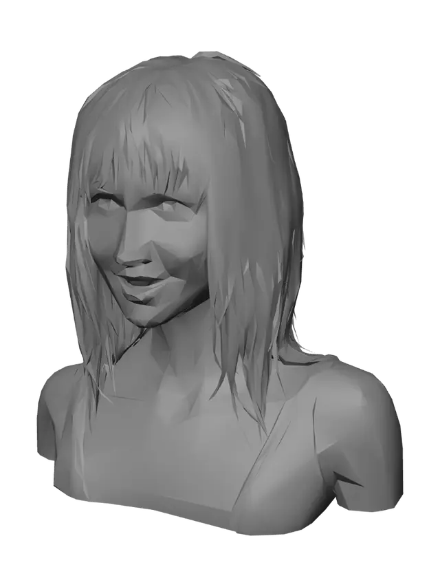 3D model for Tears in the Rain