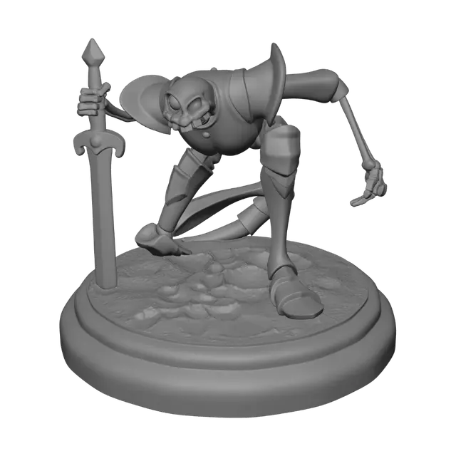 3D model for Ironclad Lich Knight