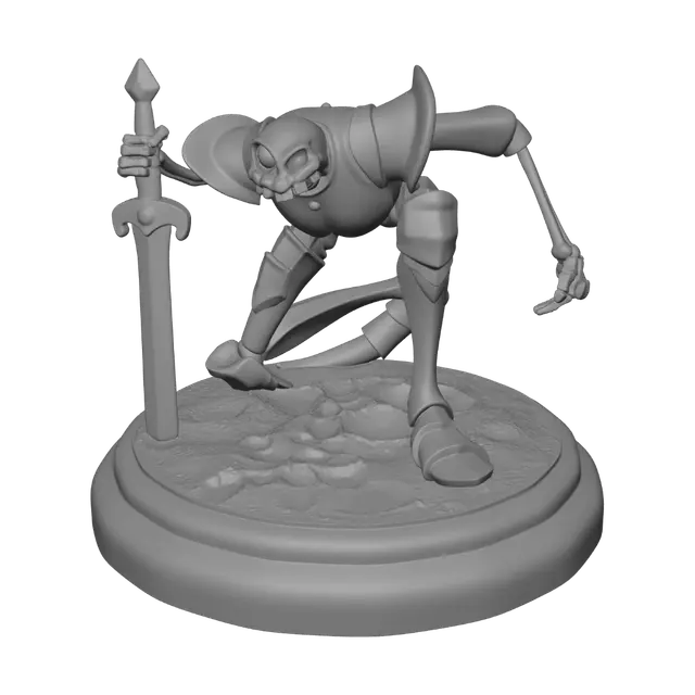 3D model for Ironclad Lich Knight