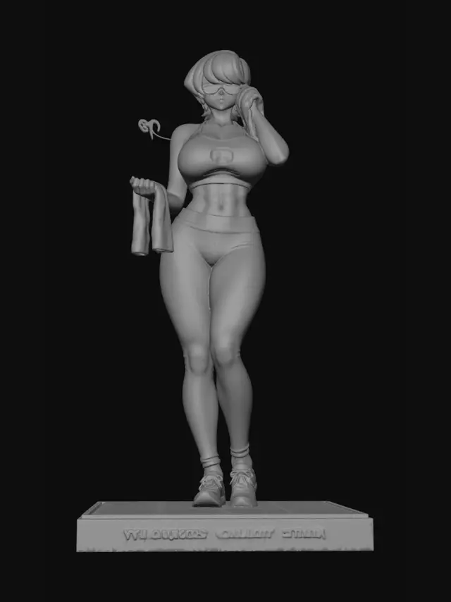 3D model for Gym Goddess - Collector's Edition