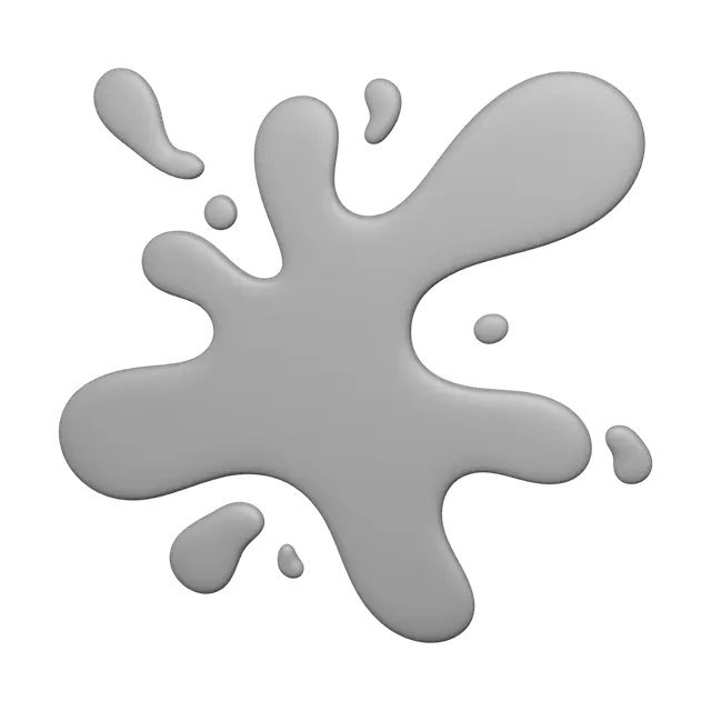 3D model for Red Paint Splat