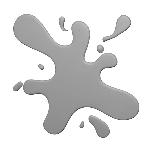 3D model for Red Paint Splat
