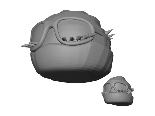 3D model for Spiked Goggles